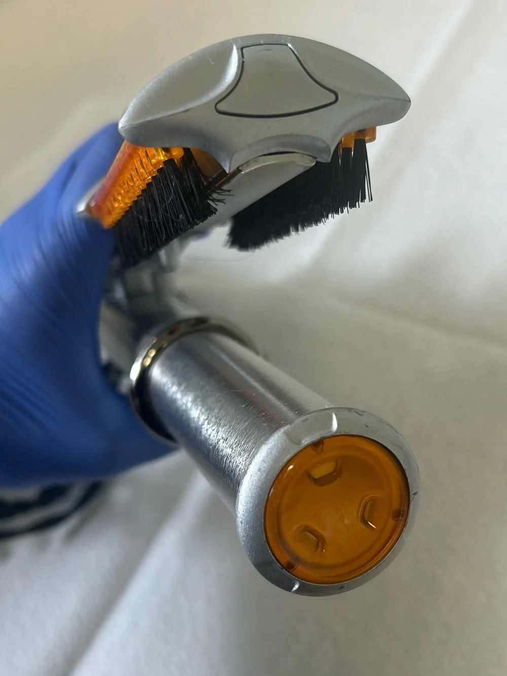 InStyler Rotating Hot Iron Hair Silver In Styler IS1001 Tested Works Great!